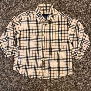 Kids Burberry shirt